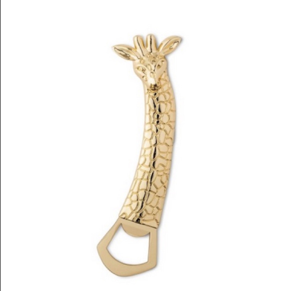 Giraffe Bottle Opener Gold